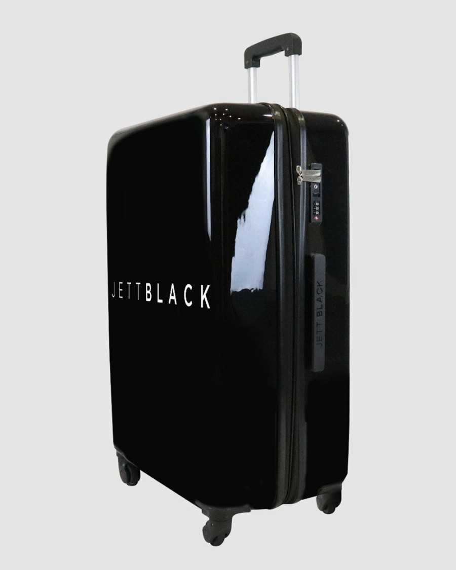 Bags * | Jett Black Signature Carry On Suitcase Gloss Black