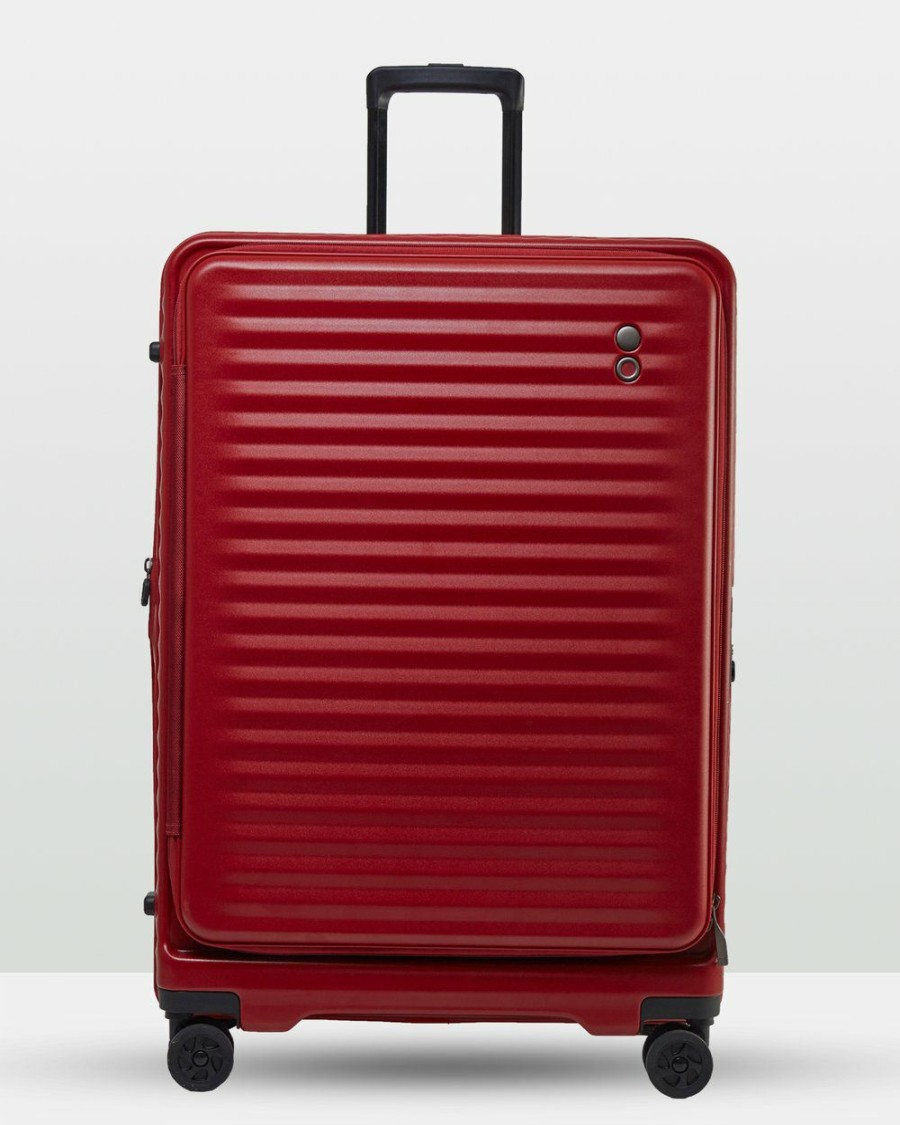 Travel Bags * | Echolac Japan Birmingham Echolac Large Case Red