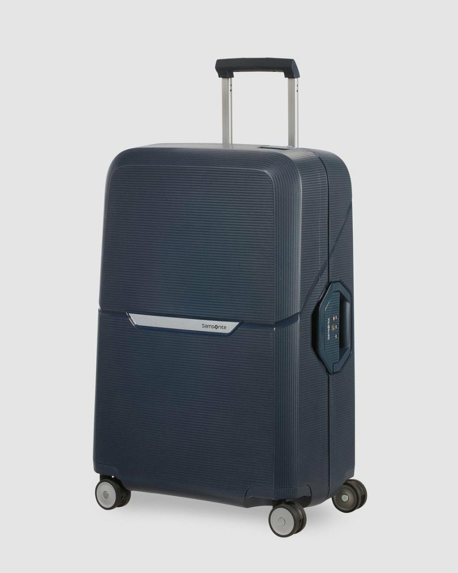 Travel And Luggage * | Samsonite Magnum Spinner 69 Dark Blue