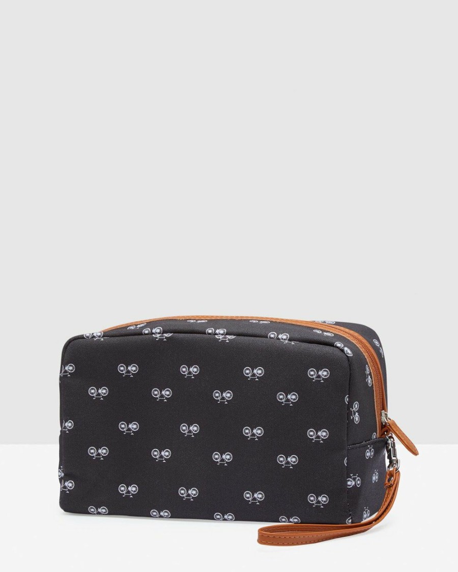 Bags * | Oxford Chaplin Wash Bag Black