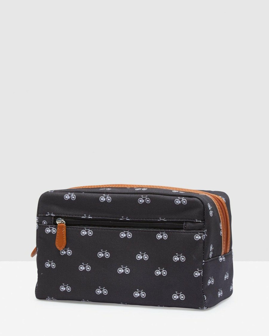 Bags * | Oxford Chaplin Wash Bag Black