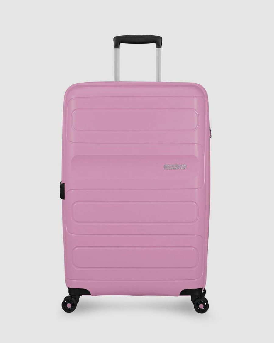 Travel And Luggage * | American Tourister Sunside Spinner 81/30 Pink Gelato