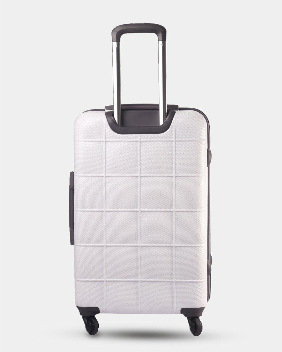 Travel Bags * | Echolac Japan Durban Echolac Large Hard Side Case White