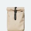 Bags * | Rains Rolltop Mini Beige