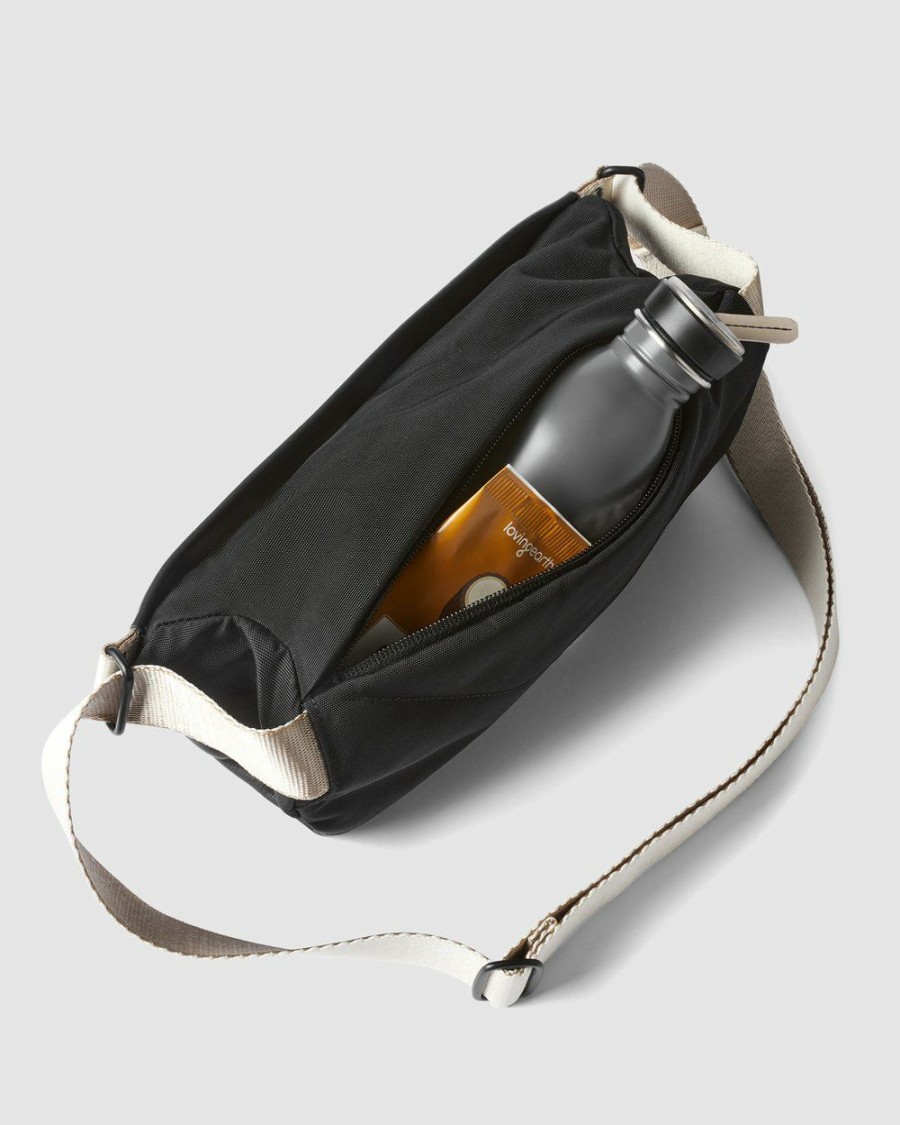 Bags * | Bellroy Sling Mini Premium Black Sand