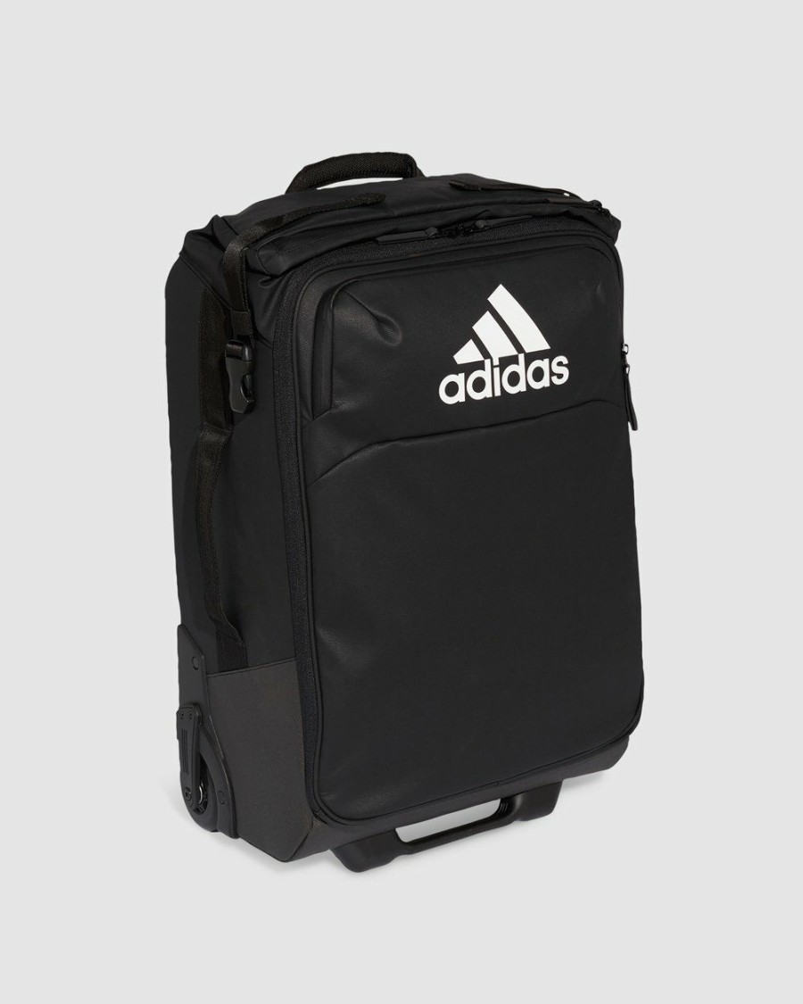 Travel Bags * | Adidas Performance Trolley Bag Small Black / Black / White