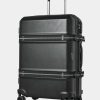 Travel And Luggage * | Cobb & Co Sydney Polycarbonate Medium Hard Side Case Black