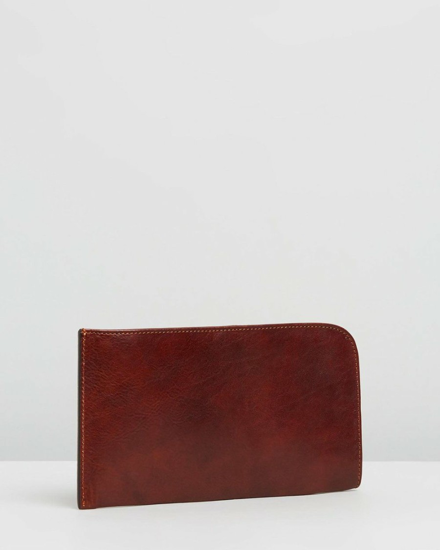 Wallets * | Republic Of Florence Sulla Brown