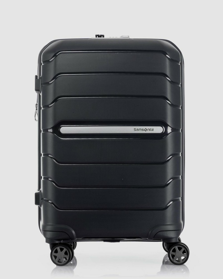 Travel And Luggage * | Samsonite Oc2Lite 55Cm Spinner Suitcase Black