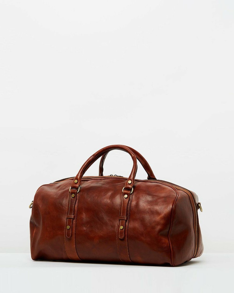 Bags * | Republic Of Florence Polo Medium Brown