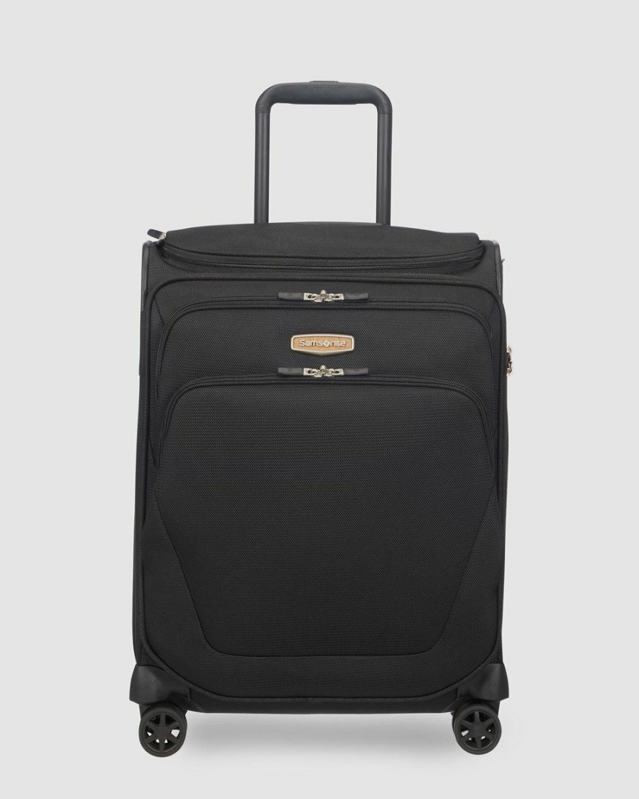 Travel And Luggage * | Samsonite Spark Sng Eco Spinner 55 Top Pocket Eco Black