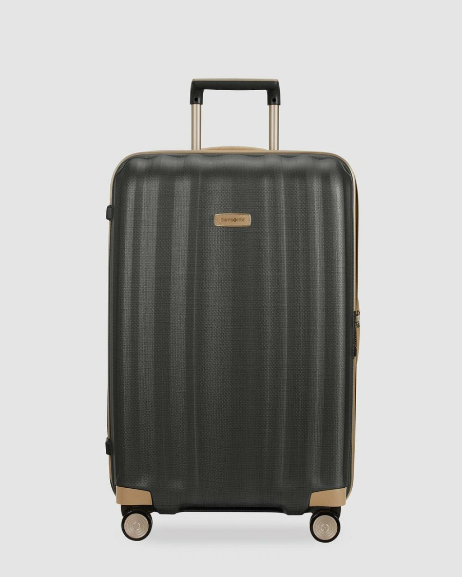 Travel And Luggage * | Samsonite Lite-Cube Prime 76Cm Spinner Suitcase Matte Graphite