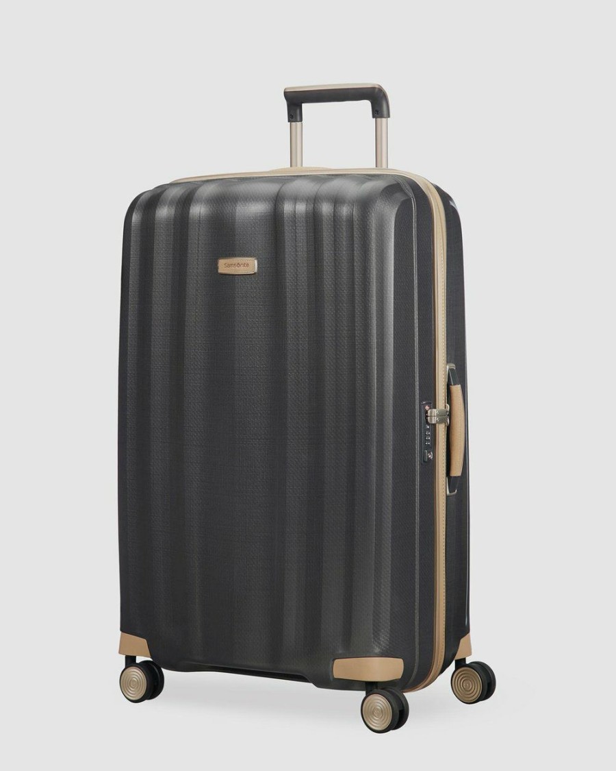 Travel And Luggage * | Samsonite Lite-Cube Prime 76Cm Spinner Suitcase Matte Graphite