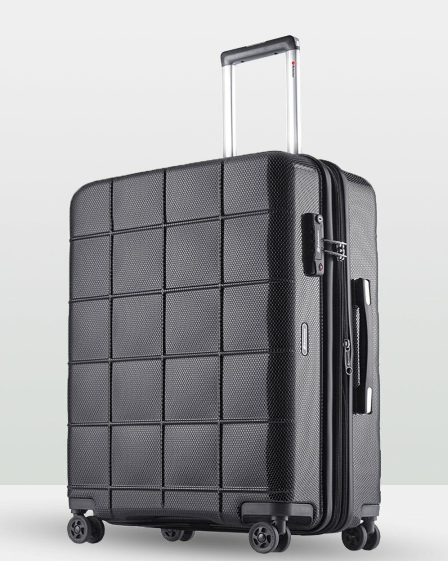 Travel Bags * | Echolac Japan Cape Town Echolac Large Case Black