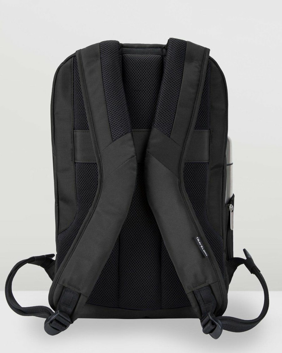 Bags * | Travelon Classic Large Backpack Black