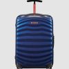 Travel And Luggage * | Samsonite Lite-Shock Sport 55Cm Spinner Case Nautical Blue & Red