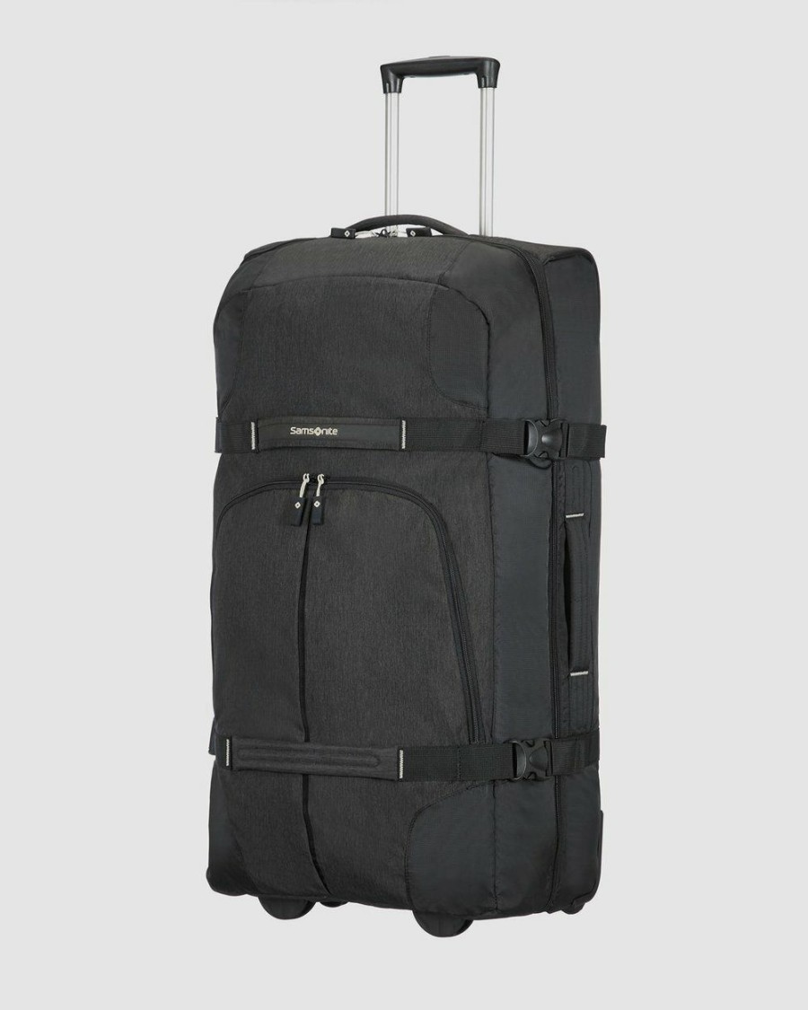 Bags * | Samsonite Rewind Duffle Wheeled 82Cm Black