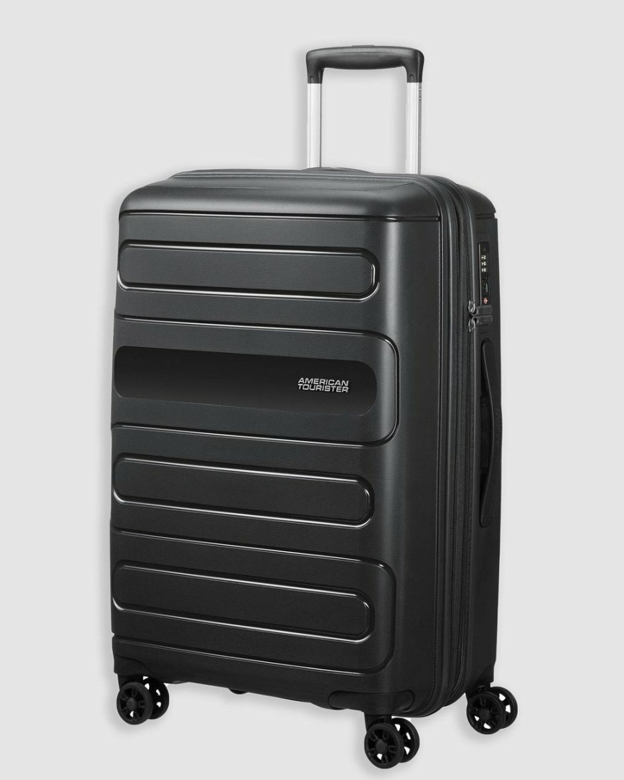 Travel And Luggage * | American Tourister Sunside Spinner 68/25 Expandable Black