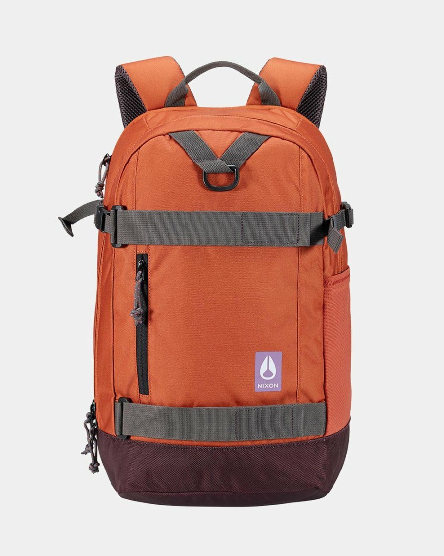 Bags * | Nixon Gamma Backpack Vintage Orange & Multi