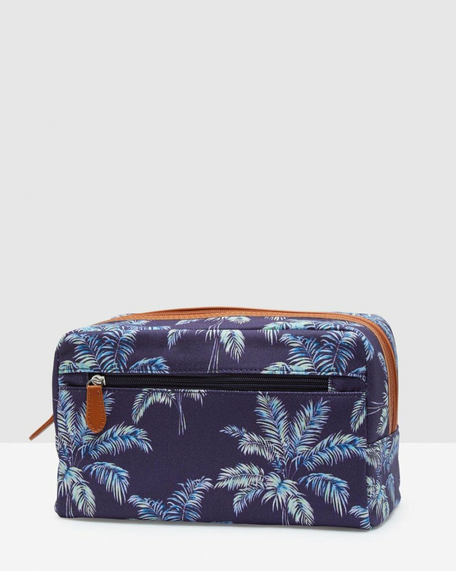 Bags * | Oxford Palmer Wash Bag Navy