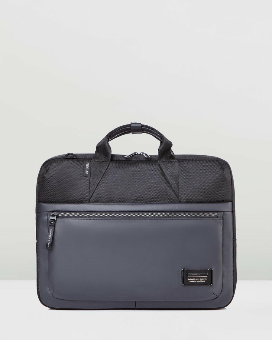 Bags * | Samsonite Red Plantpack 4 Briefcase Black