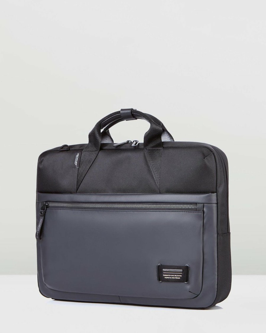 Bags * | Samsonite Red Plantpack 4 Briefcase Black