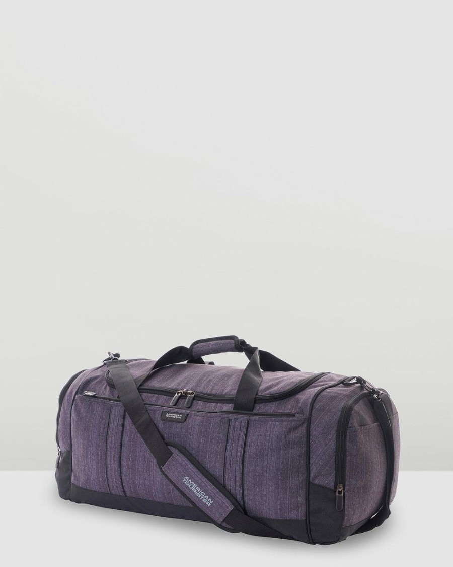 Bags * | American Tourister Travel Duffle 1 67Cm Gunmetal