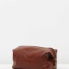 Bags * | Republic Of Florence The Uno Dopp Kit Brown