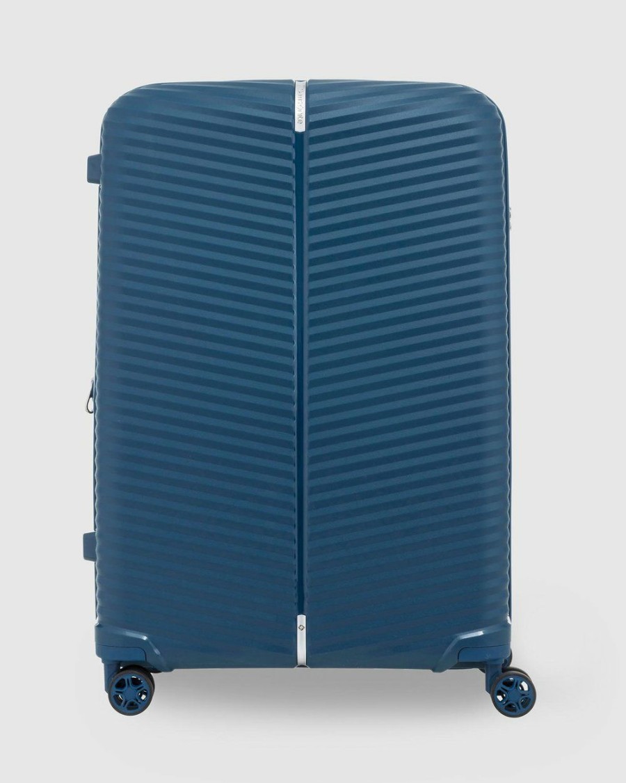 Travel And Luggage * | Samsonite Varro Spinner 81/30 Expandable Peacock Blue