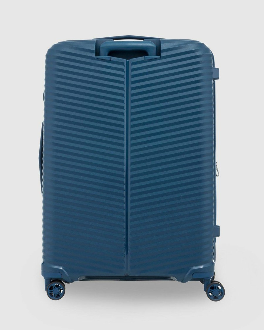 Travel And Luggage * | Samsonite Varro Spinner 81/30 Expandable Peacock Blue