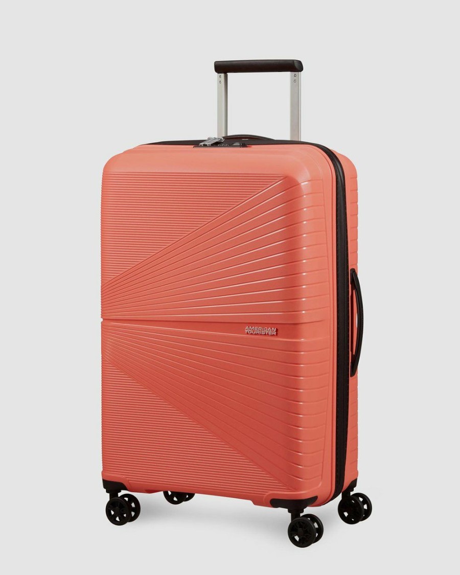 Travel And Luggage * | American Tourister Airconic Spinner 67/24 Tsa Living Coral