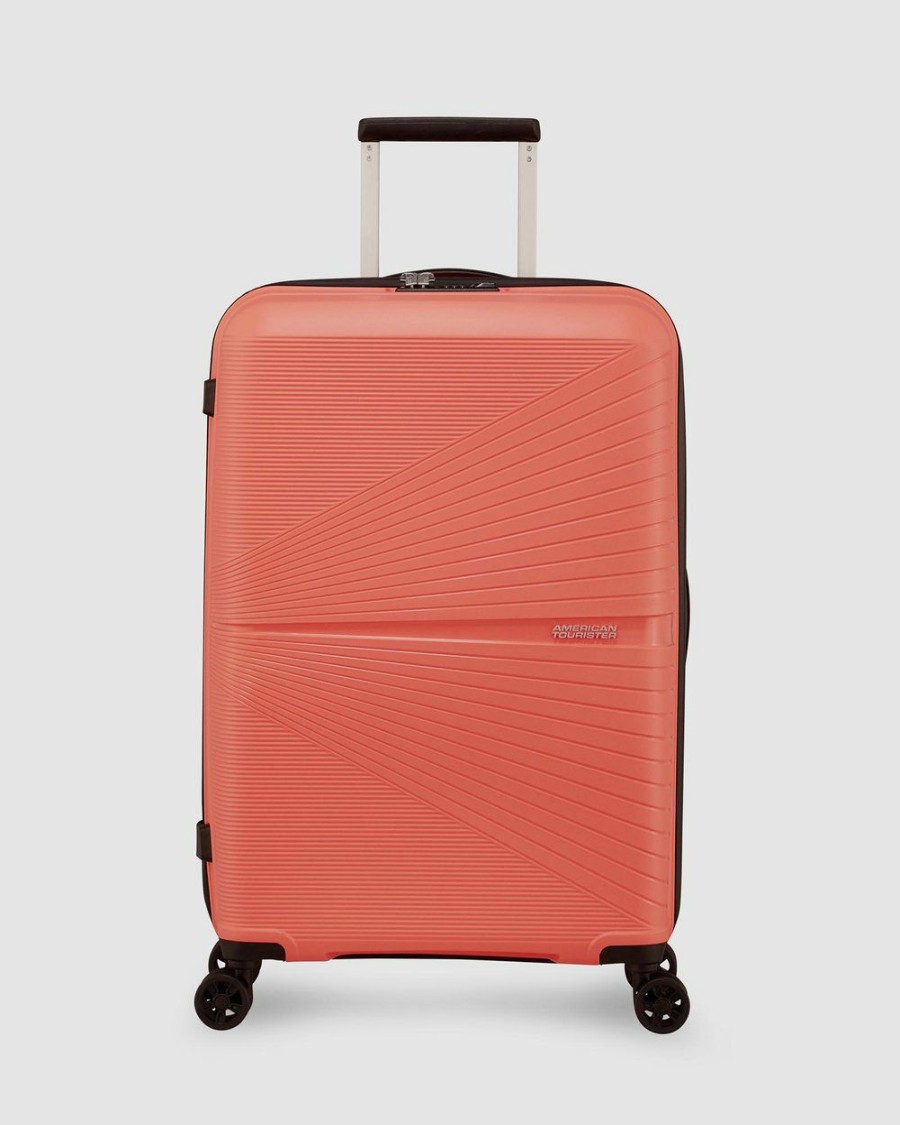 Travel And Luggage * | American Tourister Airconic Spinner 67/24 Tsa Living Coral