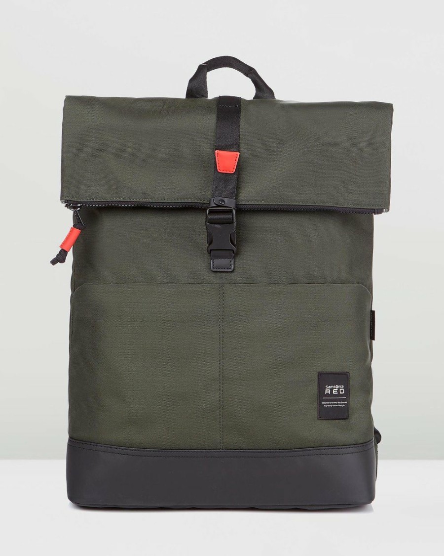 Bags * | Samsonite Red Glaehn 2.0 Eco Backpack Khaki