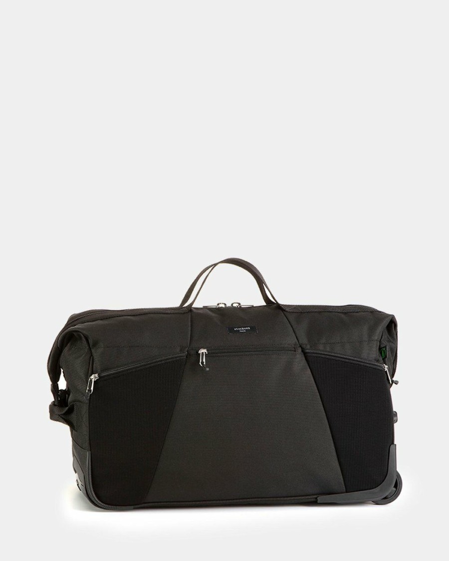 Bags * | Storksak Eco Travel Cabin Carry-On Bag Black