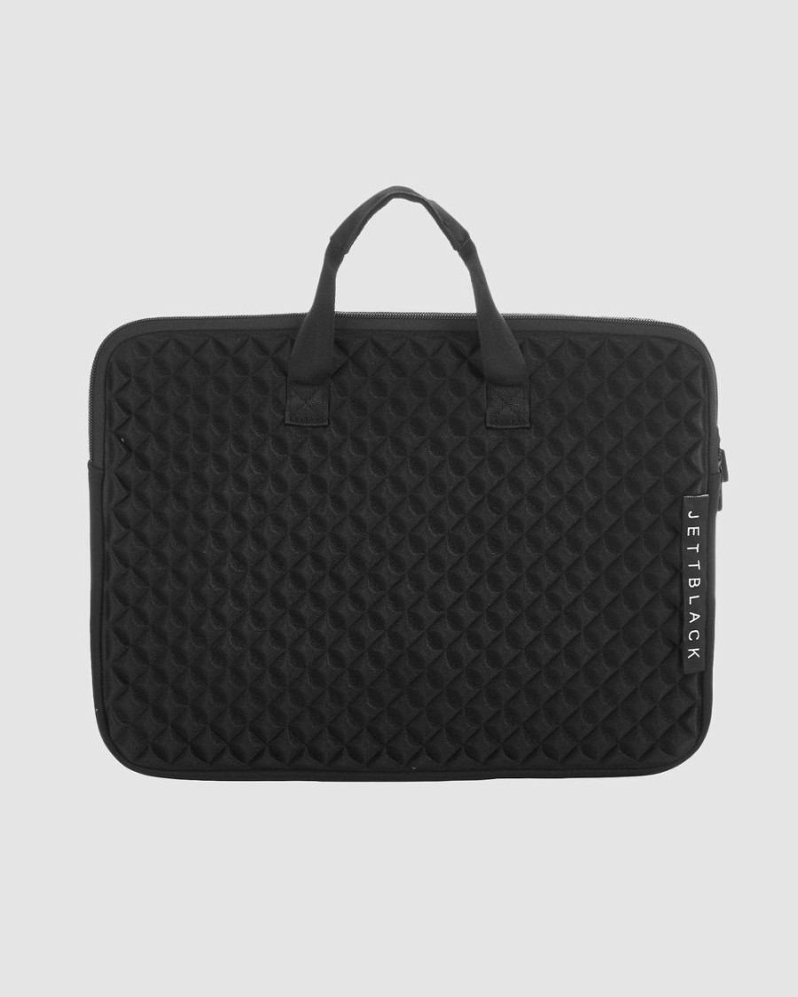 Tech Accessories * | Jett Black The Cancun 13 Laptop Carry Sleeve Black