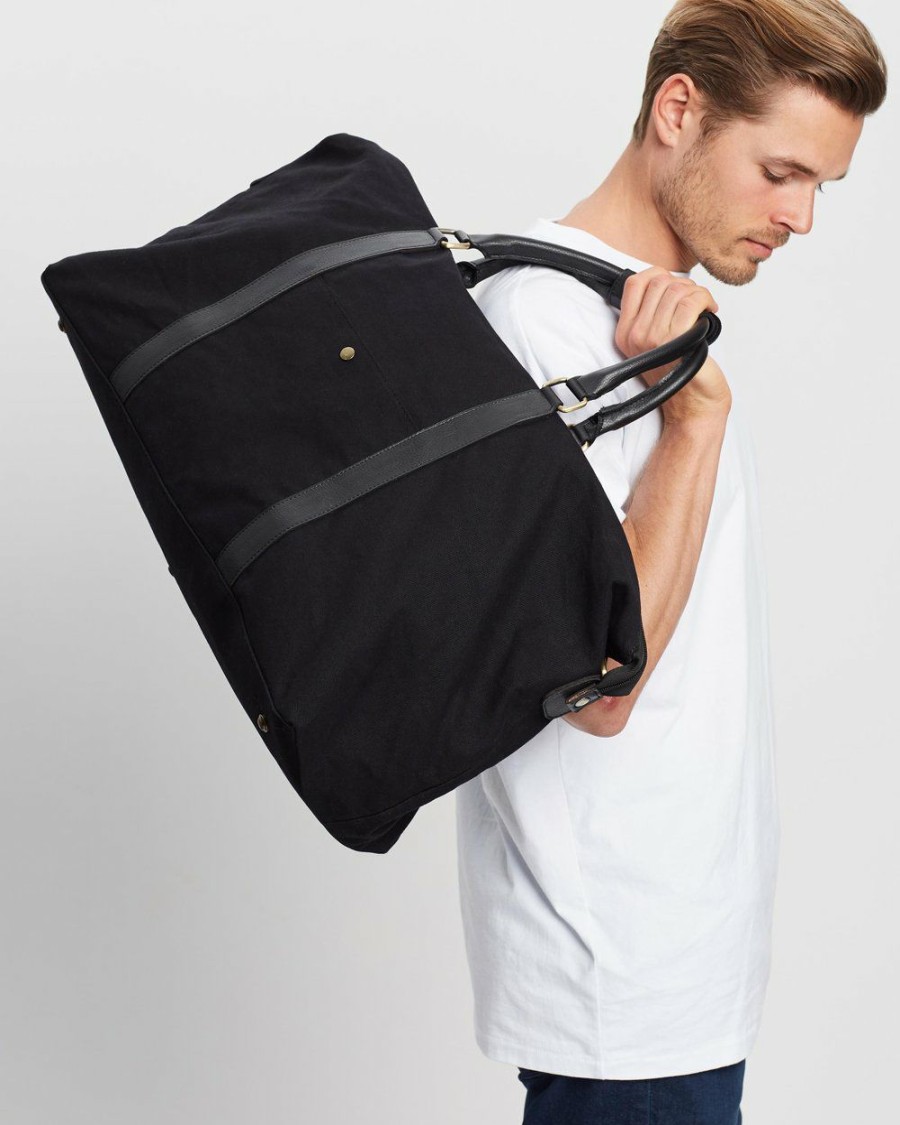 Bags * | Staple Superior Downtown Weekender All Black