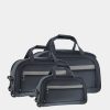 Travel And Luggage * | Cobb & Co Devonport 3 Piece Set Wheel Bag Black