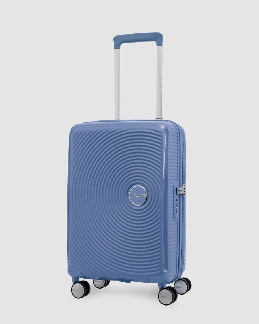 Travel And Luggage * | American Tourister Curio Spinner 55/20 Denim Blue