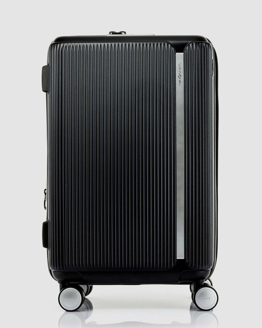 Travel And Luggage * | Samsonite Myton Spinner 55 Exp Scale Matte Black