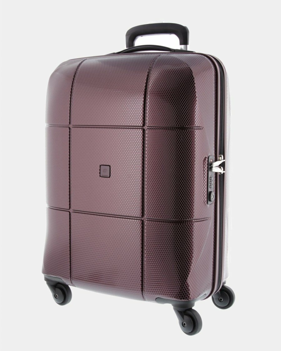 Travel And Luggage * | Echolac Japan Florence Hard Side Medium Burgandy