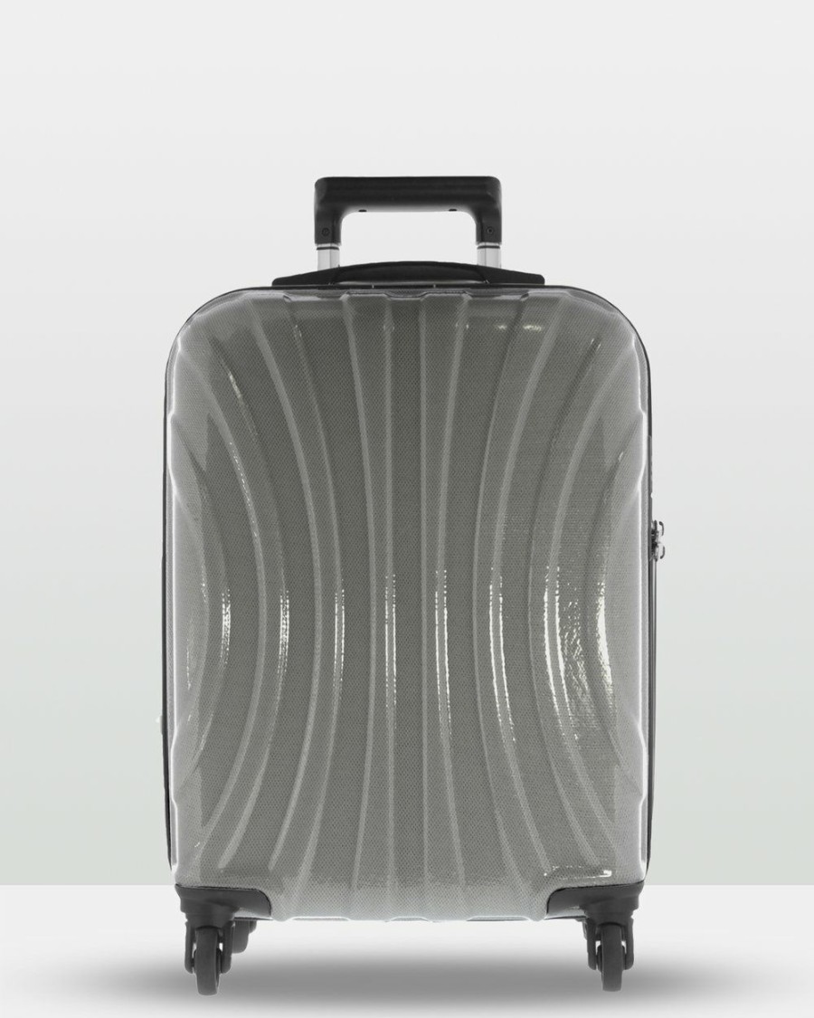 Travel And Luggage * | Cobb & Co Adelaide Luggage Medium Hardside Spinner Grey