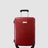 Travel And Luggage * | Jett Black Carbon Red Series Carry On Suitcase