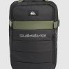 Travel And Luggage * | Quiksilver Horizon 41 L Small Wheeled Suitcase Black/Thyme