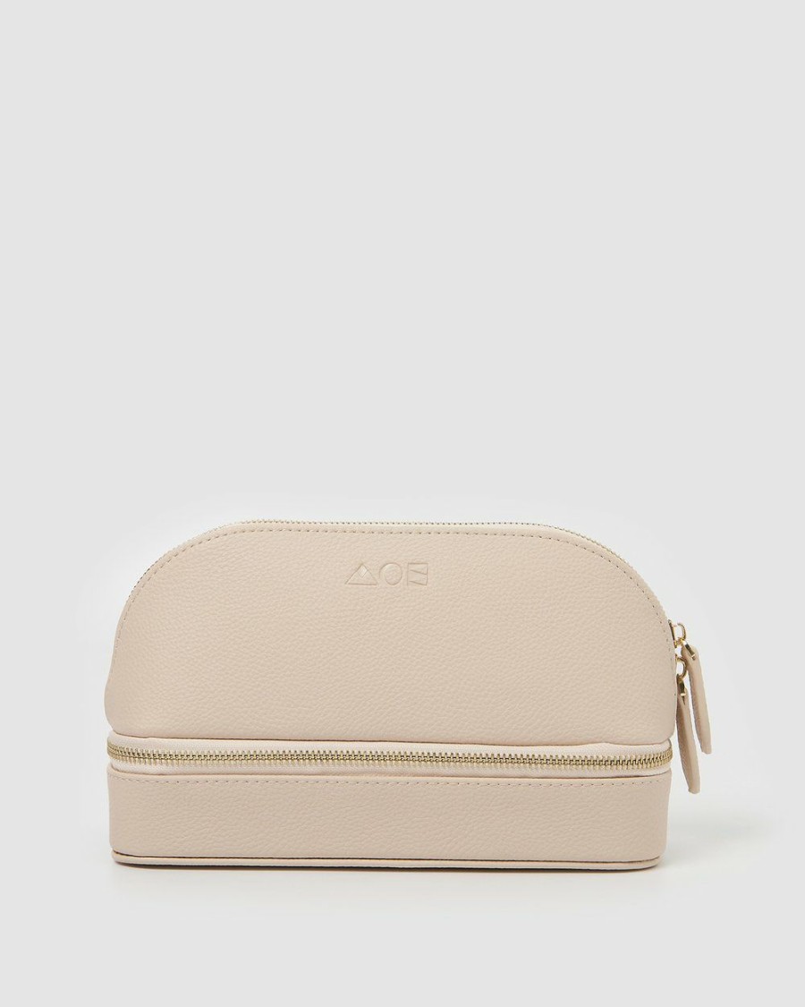 Bags * | Arms Of Eve Monroe Jewellery And Cosmetic Travel Bag Blush