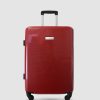 Travel And Luggage * | Jett Black Carbon Red Series Medium Suitcase Deep Red