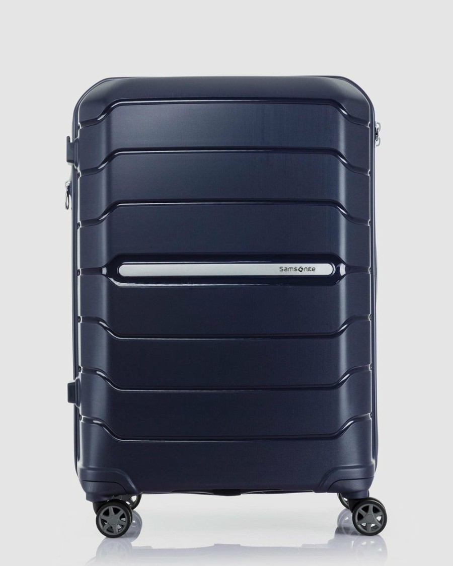 Travel And Luggage * | Samsonite Oc2Lite 68Cm Spinner Suitcase Navy Blue