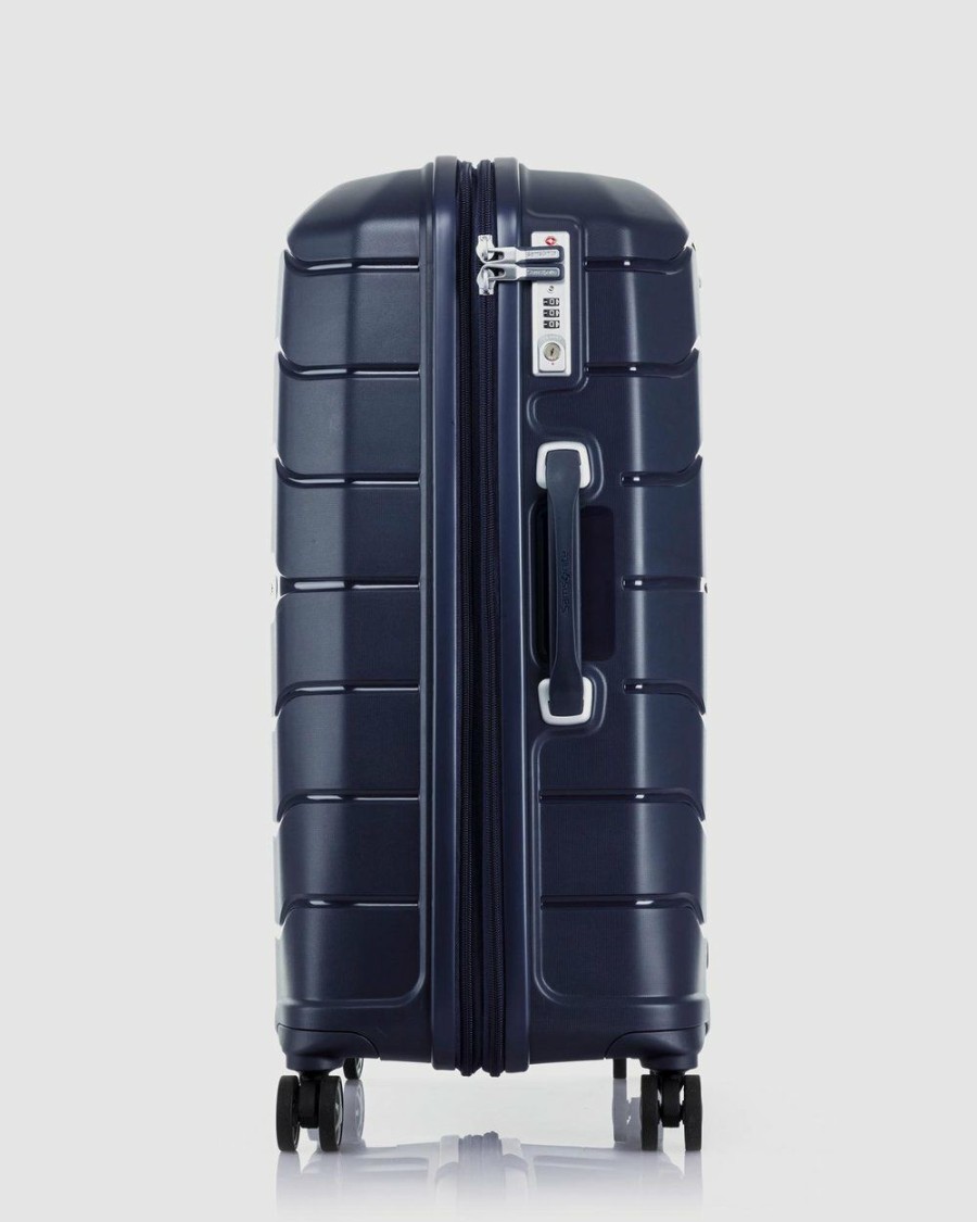 Travel And Luggage * | Samsonite Oc2Lite 68Cm Spinner Suitcase Navy Blue