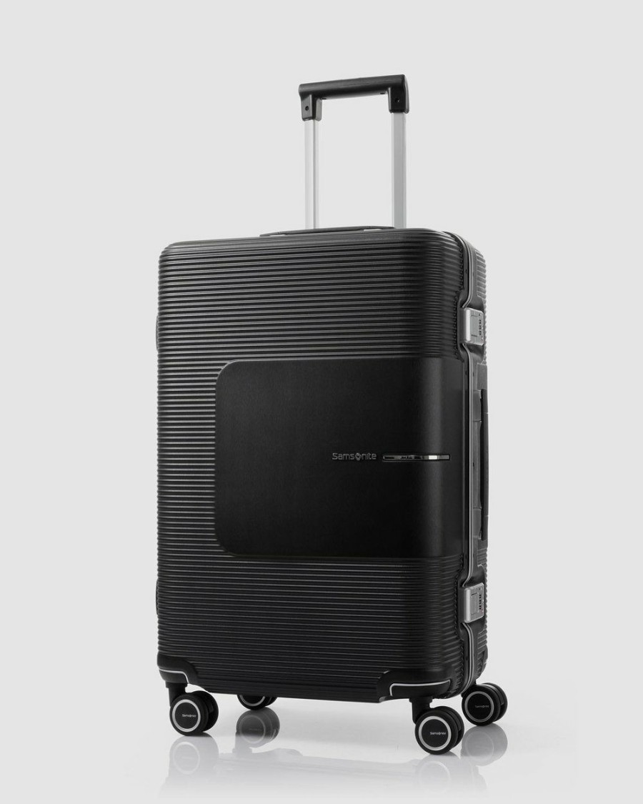 Travel And Luggage * | Samsonite Tri-Tech Spinner 68 Fr Matte Black