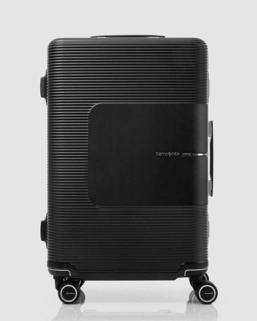 Travel And Luggage * | Samsonite Tri-Tech Spinner 68 Fr Matte Black