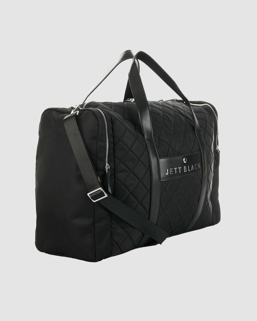 Bags * | Jett Black The London Duffle Bag Black